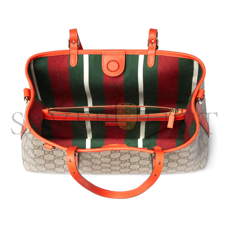 GUCCI GG EMBLEM MEDIUM TOTE BAG 815214 (30*18*11cm)